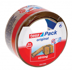 Tesa verpakkingsplakband Strong, ft 50 mm x 66 m, PP, bruin
