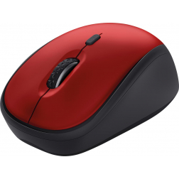 Trust YVI+ draadloze muis Eco, rood