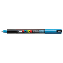 Uni POSCA paintmarker PC-1MR, 0,7 mm, metaalblauw