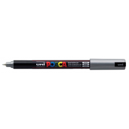 Uni POSCA paintmarker PC-1MR, 0,7 mm, zilver