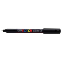 Uni POSCA paintmarker PC-1MR, 0,7 mm, zwart