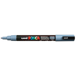Uni POSCA paintmarker PC-3M, 1,5 mm, arduingrijs