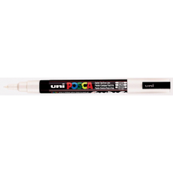 Uni POSCA paintmarker PC-3M, 1,5 mm, wit