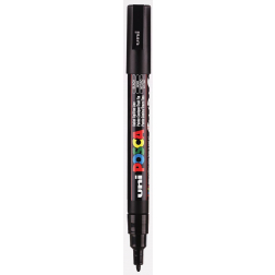 Uni POSCA paintmarker PC-3M, 1,5 mm, zwart