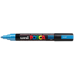 uni-ball Paint Marker op waterbasis Posca PC-5M blauw metaal