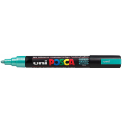 Uni POSCA paintmarker PC-5M, 1,8 - 2,5 mm, groen metaal