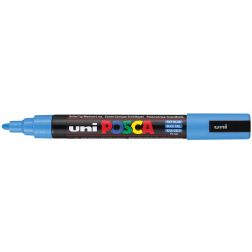 Uni POSCA paintmarker PC-5M, 1,8 - 2,5 mm, hemelsblauw