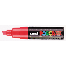 uni-ball Paint Marker op waterbasis Posca PC-8K fluo rood