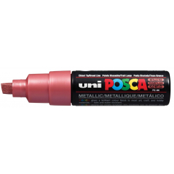 Uni POSCA paintmarker PC-8K, 8 mm, rood metaal
