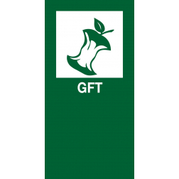 V-Part magneetsticker GFT, groen