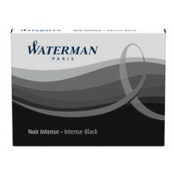 Waterman inktpatronen zwart 6X