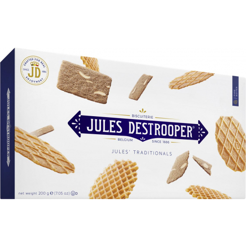 Jules Destrooper koekjes, Jules' Traditionals, doos van 200 gram