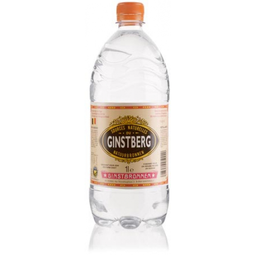 Ginstberg natuurlijk mineraalwater, bruisend, fles van 1 l, pak van 6 stuks