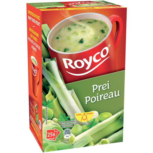 Royco Minute Soup classic prei, pak van 25 zakjes