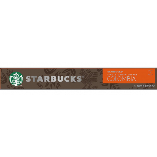 Starbucks by Nespresso koffiecapsules, So colombia, pak van 10 stuks