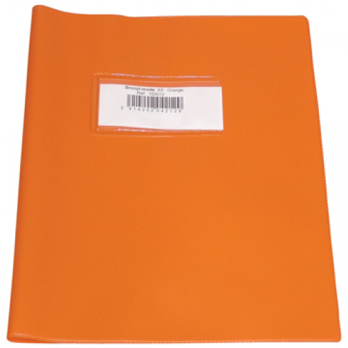 schriftomslagen oranje, ft schrift 16,5 x 21 cm