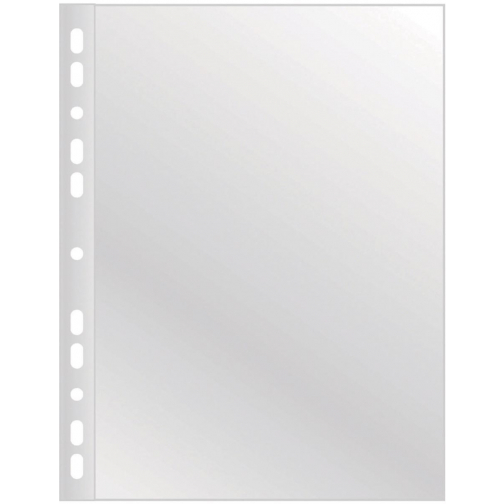 OFFICE products geperforeerde showtas, ft A4, 55 micron, glashelder, doos van 100 stuks