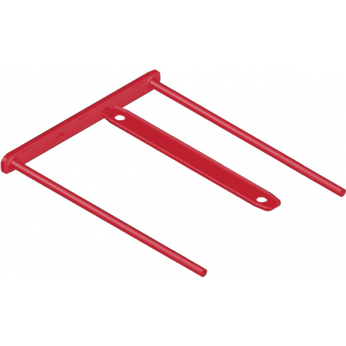 Bankers Box archiefbinder D-clip, doos van 100 stuks, rood