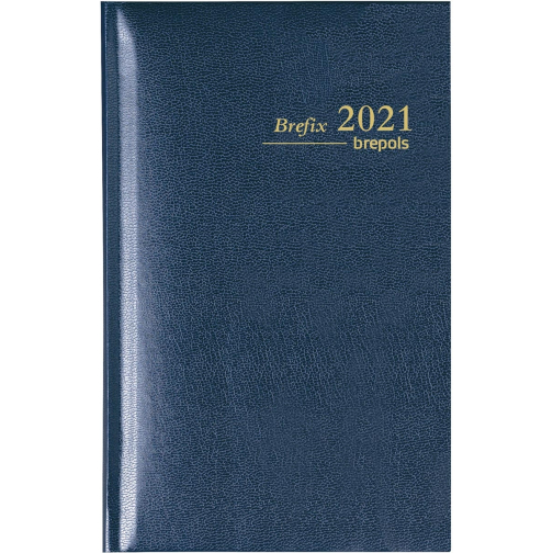 Brepols agenda Brefix Lima 6-talig, blauw, 2026