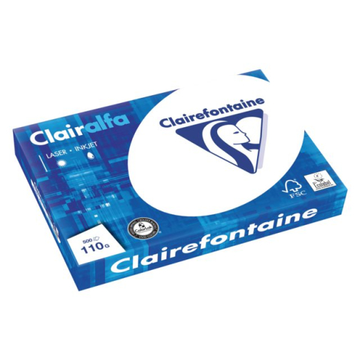 Kopieerpapier Clairefontaine Clairalfa A3 110gr wt