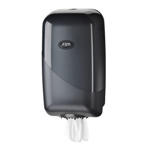 Poetspapierdispenser Pearl Line P17 zwart 431155