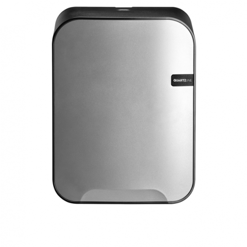 Poetspapierdispenser QuartzLine Q16 zilver 441194
