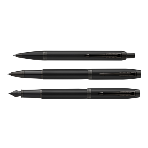 Vulpen Parker IM Achromatic GB matt black fijn