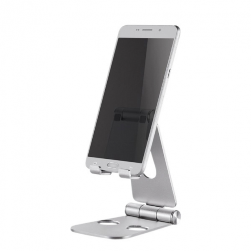 Telefoonstandaard NewStar DS10160SL1 opvouwbaar Zilver