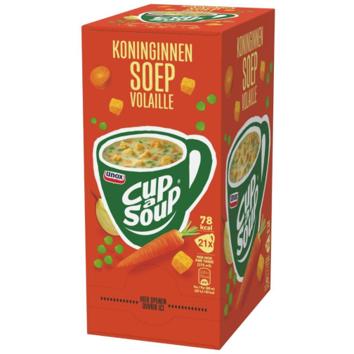 Cup-a-Soup Koninginnensoep, pak van 21 zakjes