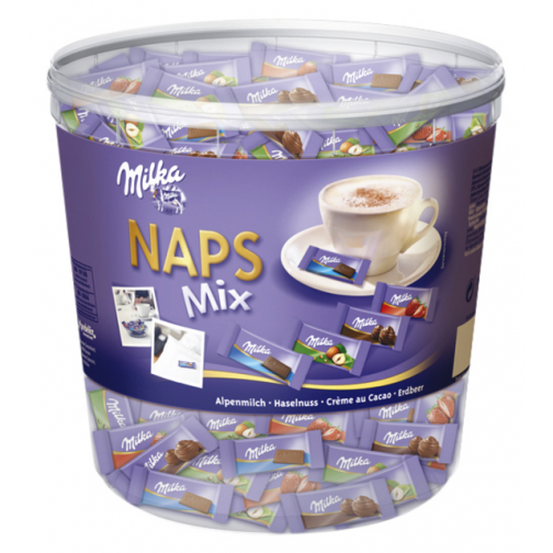 Chocolade Milka Naps mix