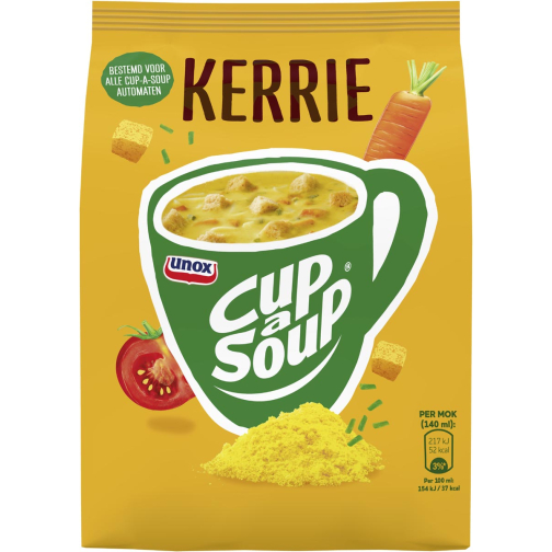 Cup-a-Soup vending, kerrie, 140 ml, zak van 40 porties