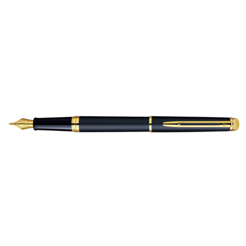 Vulpen Waterman HÃÂ©misphÃÂ¨re matt black GT medium