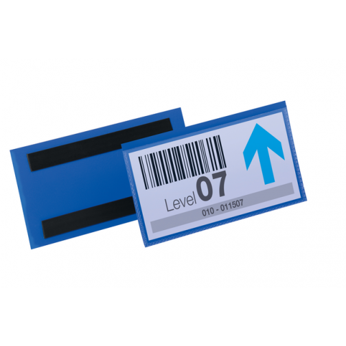 Documenthoes Durable magnetisch 150x67mm blauw