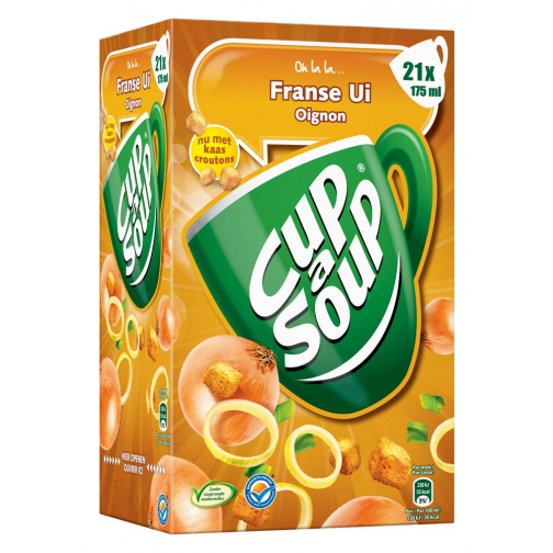 Cup-a-Soup Franse ui, pak van 21 zakjes