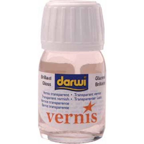 Darwi vernis glanzend, flacon van 30 ml