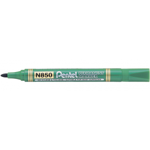 Pentel permanente marker N850-D, groen