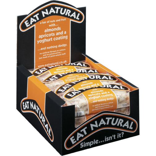 Eat Natuaral reep, amandel, abrikozen en yoghurt, 40g