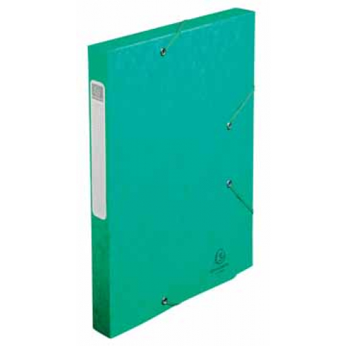 Exacompta Elastobox Cartobox rug van 2,5 cm, groen, 5/10e kwaliteit