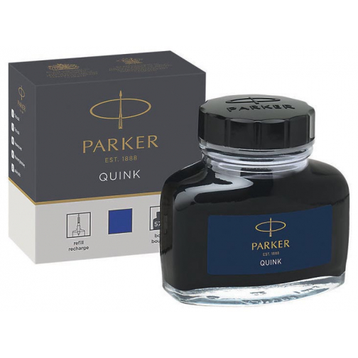 Parker Quink inktpot permanent blauw