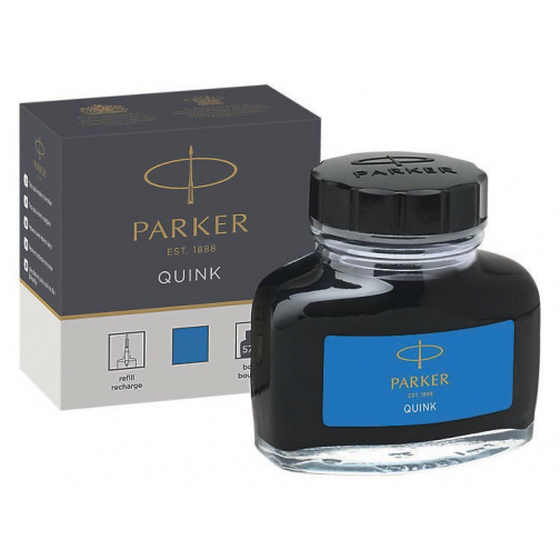 Parker Quink inktpot koningsblauw