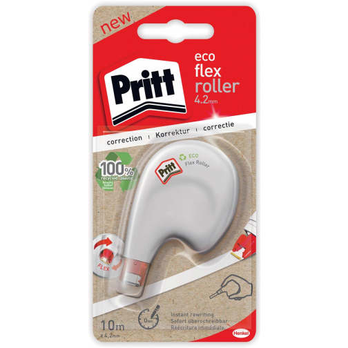 Pritt correctieroller Eco Flex, op blister