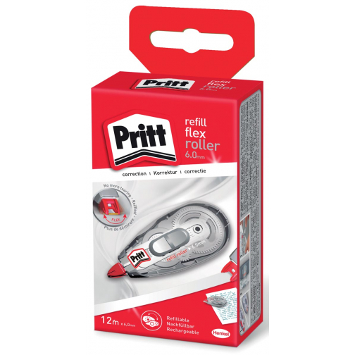 Pritt correctieroller Refill Flex 6 mm x 12 m