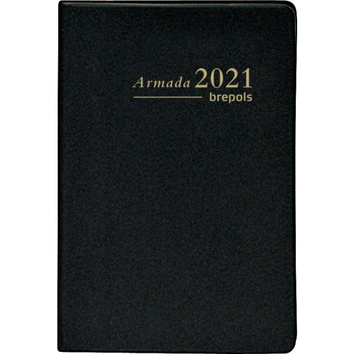 Brepols agenda Armada Seta 4-talig, zwart, 2026