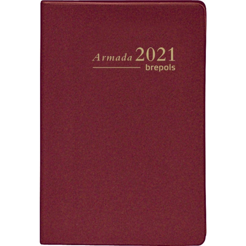 Brepols agenda Armada Seta 4-talig, bordeaux, 2026