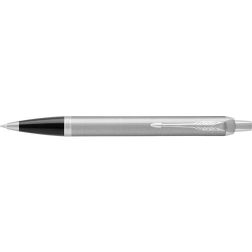 Parker IM balpen Stainless Steel CT, blauwe inkt