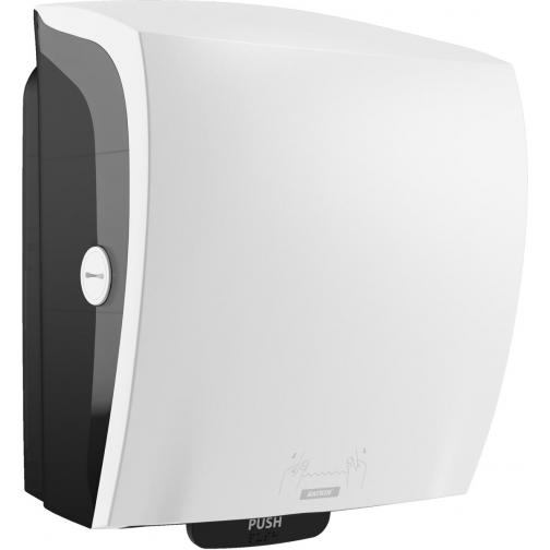 Katrin handdoekroldispenser 82094, wit