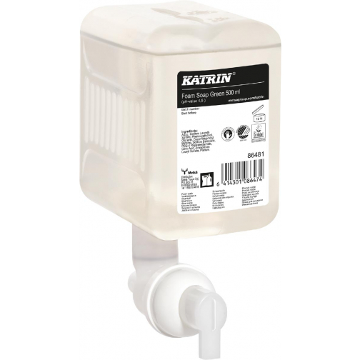 Katrin schuimzeep Green 86481, flacon van 500 ml