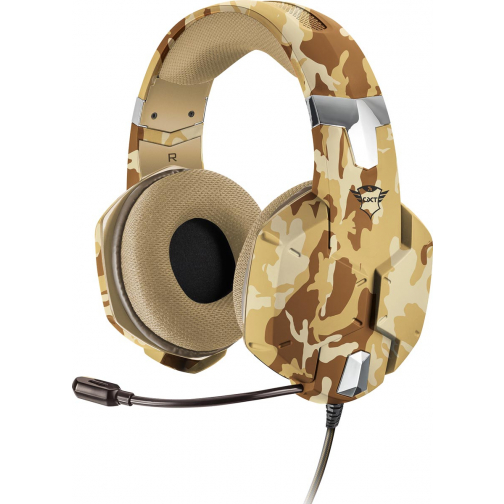 Trust GXT 322D Carus Gaming Headset, desert camo