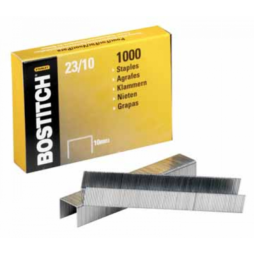 Bostitch nietjes 23-10-1M, 10 mm, verzinkt, voor PHD60, B310HDS, HD-23L17, 00540