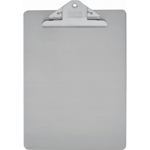 MAUL klemplaat Steel geheel RVS, ook de klem, A4 staand